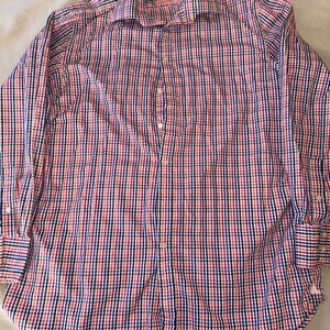 Thomas Pink Multicolor Checkered Button-Down Shirt